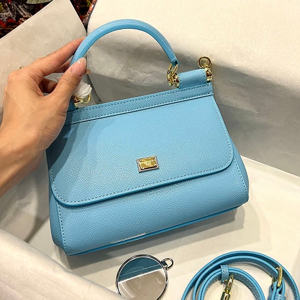 Dolce & Gabbana DAUPHINE Leather Handbag Replica Small Size dge38791