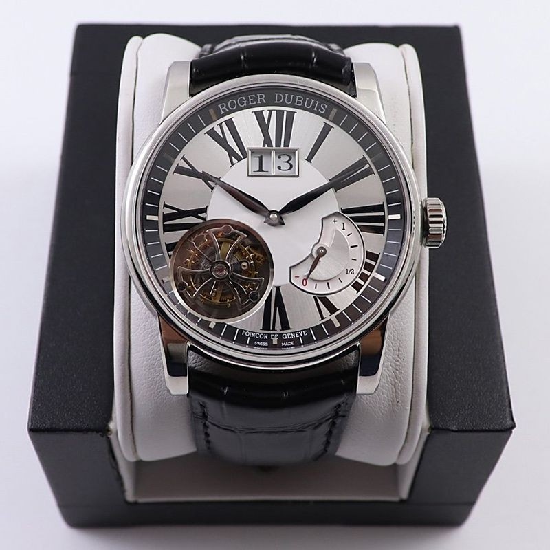 New for Fall/Winter: Roger Dubuis Homage Replica Flying Tourbillon Large Date ROC85811