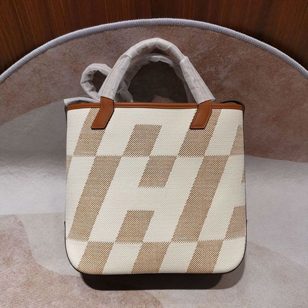 ☆Super popular☆Hermes Ambier 27 canvas tote bag copy erb88097