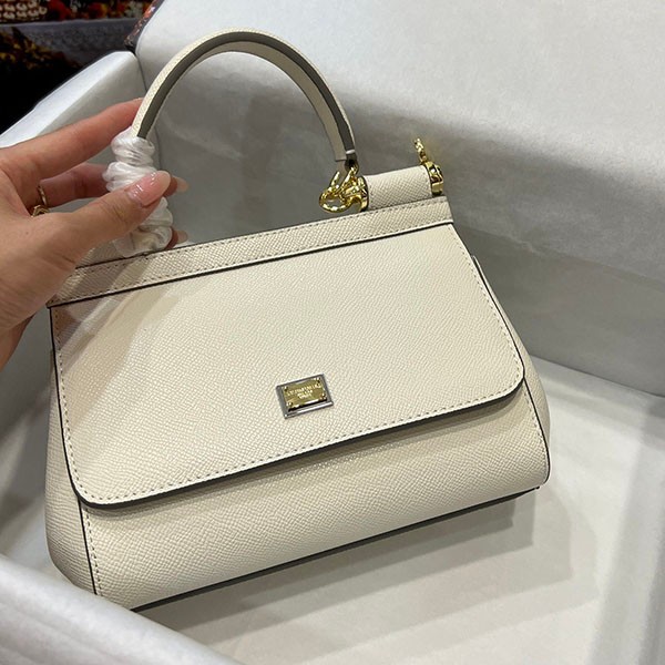 Dolce & Gabbana replica DAUPHINE leather handbag small size dgq99171