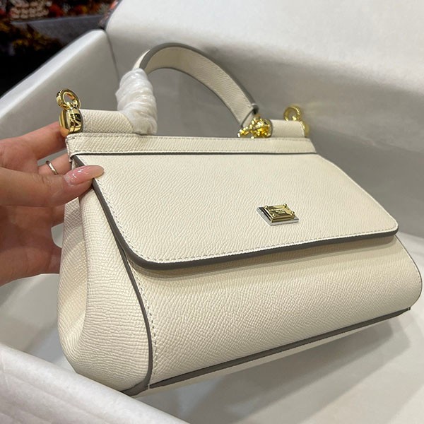 Dolce & Gabbana replica DAUPHINE leather handbag small size dgq99171