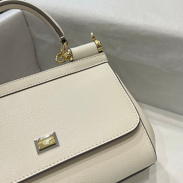 Dolce & Gabbana replica DAUPHINE leather handbag small size dgq99171