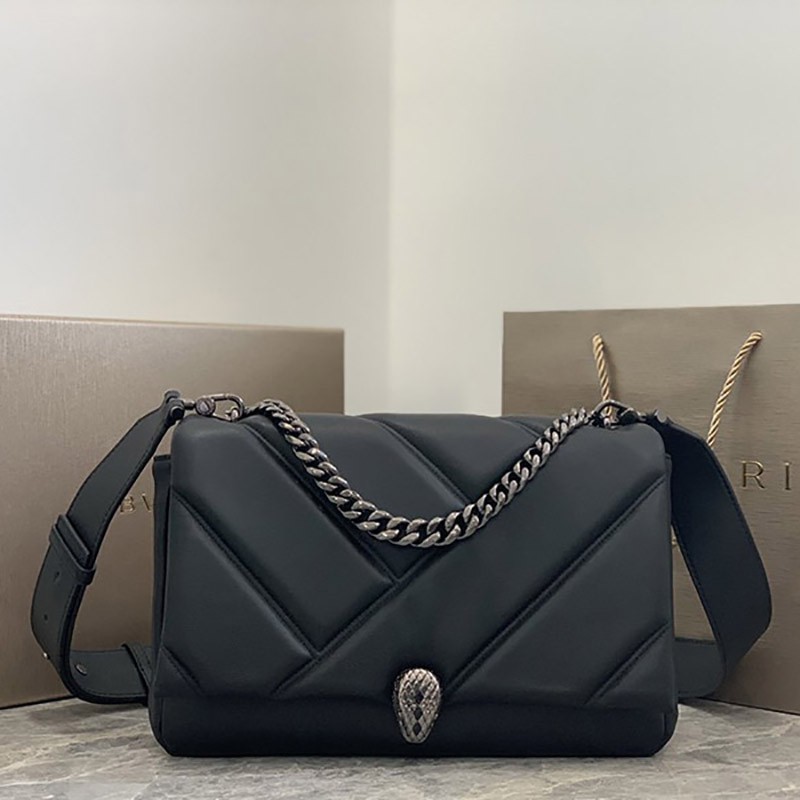 Very popular Bulgari Serpenti Cabochon Shoulder Bag Buh78385