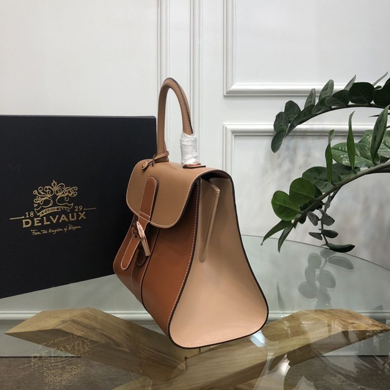 Sold out Delvaux calfskin Brillant MM replica shoulder handbag AA0405AAM024