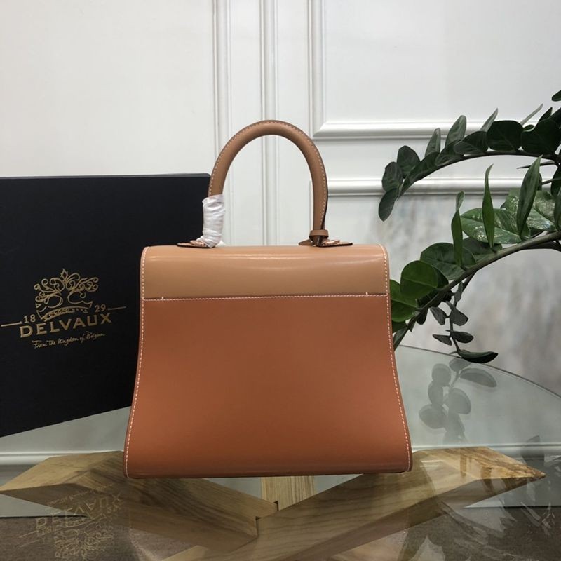 Sold out Delvaux calfskin Brillant MM replica shoulder handbag AA0405AAM024