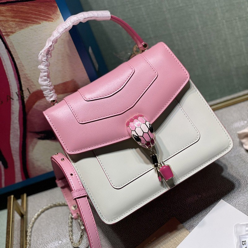 Love at first sight? Bvlgari Serpenti Forever Top Handle Bag Replica Buw46149