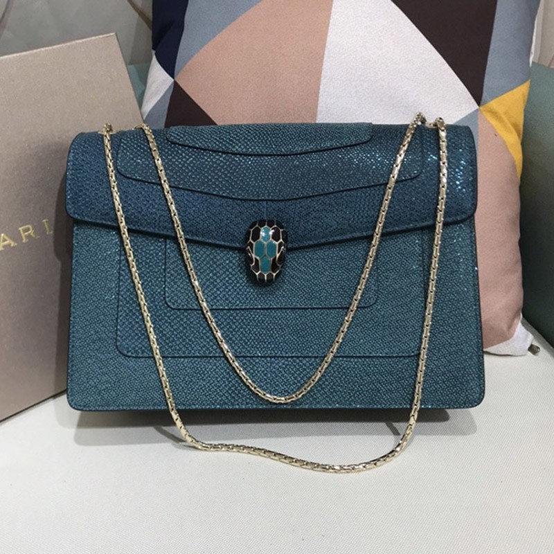 Hard to find Bulgari Serpenti replica forever shoulder bag Buv23367