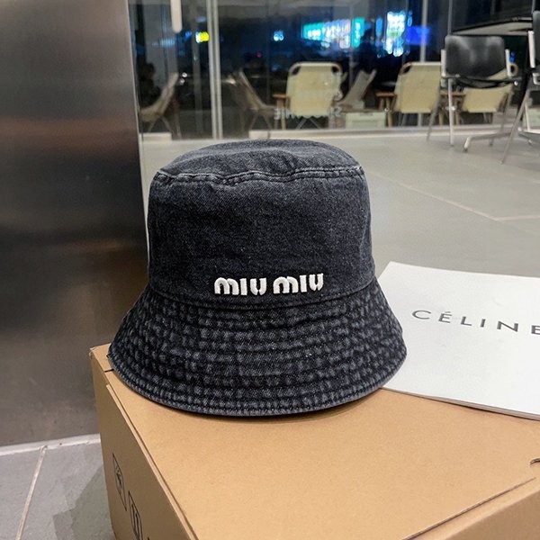 ★Hot topic★Miu Miu denim bucket hat copy 5HC1961