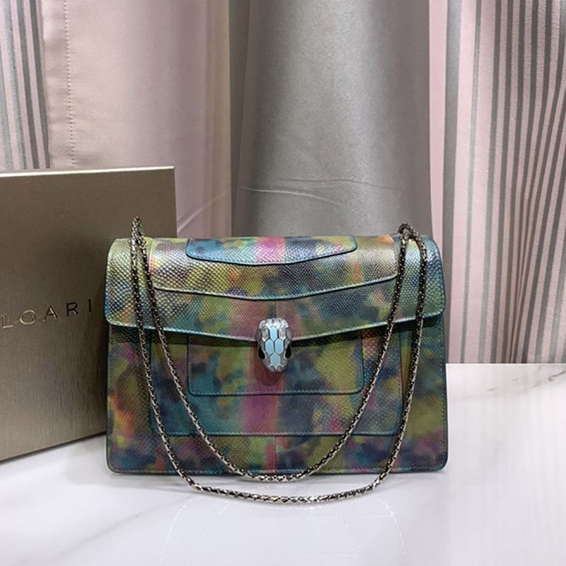 Classic Bulgari Serpenti Forever Shoulder Bag Replica Buu37154