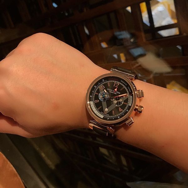 Louis Vuitton Replica Tambour Chronograph 41mm vuw93611