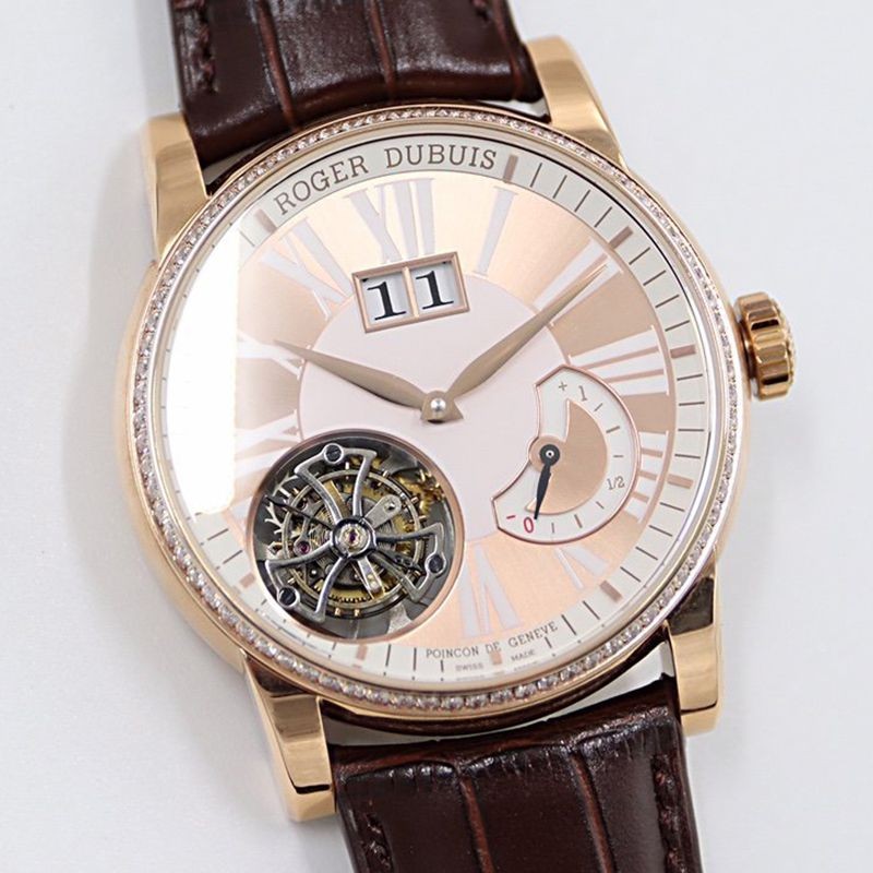 21AW New Roger Dubuis Homage Replica Flying Tourbillon Large Date roh83029