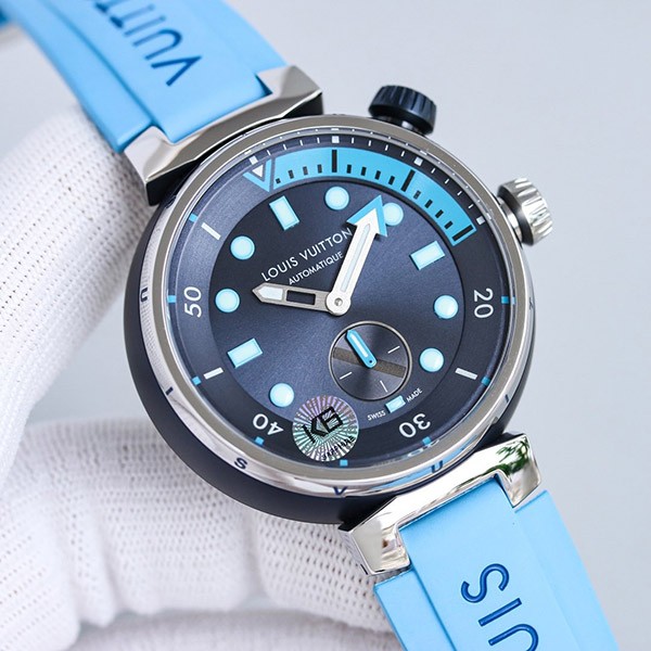 Louis Vuitton Smartwatch Cheap Tambour Street Diver vuh60807