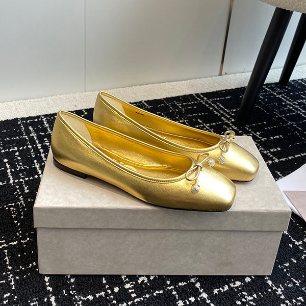 Attention ★ Jimmy Choo pearl nappa leather flat shoes replica jiz05095 Attention ★ Jimmy Choo pearl nappa leather flat shoes replica jiz05095