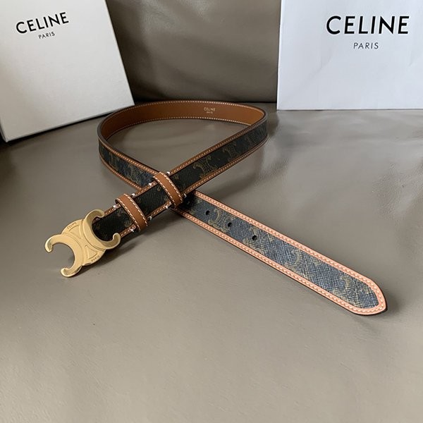 Featured ★ Celine ☆ MEDIUM TRIOMPHE BELT Medium Triomphe Belt Replica Ceo03664
