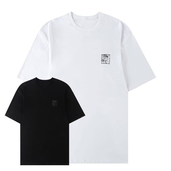 Hermes Short Sleeve T-Shirt Replica H Embroidery Cotton 2 Colors era13829