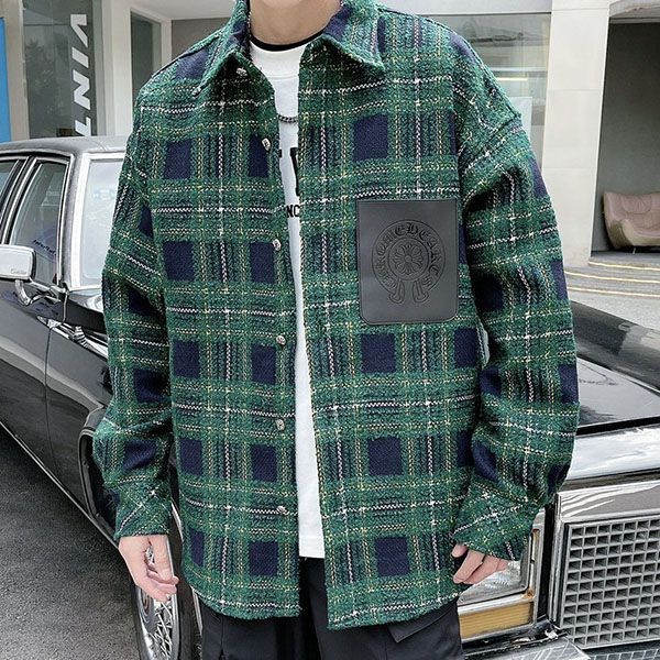 Chrome Hearts Tweed Jacket Replica Kux00816