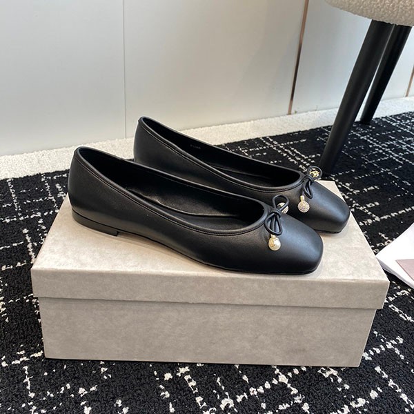 Jimmy Choo New Replica Elme Pearl Nappa Leather Flat Shoes JIR95278 Jimmy Choo New Replica Elme Pearl Nappa Leather Flat Shoes JIR95278