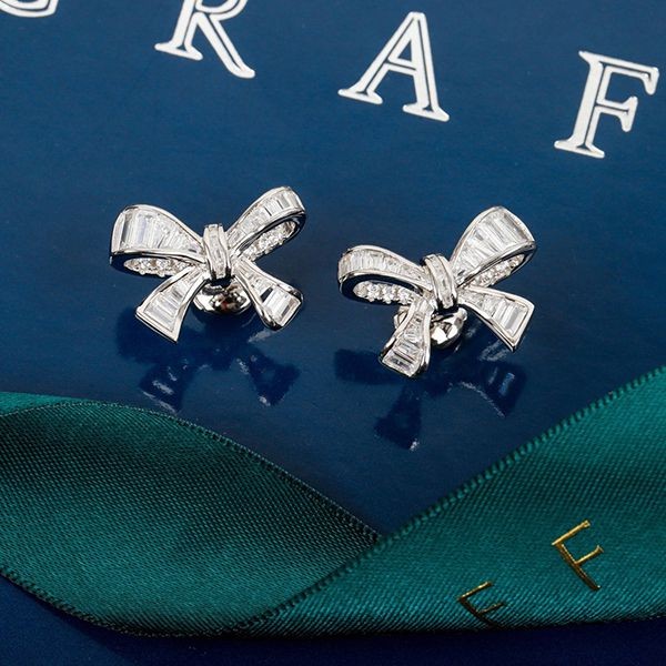 Battle? Graff Diamond? Earrings Copy Silver 925 gur58751