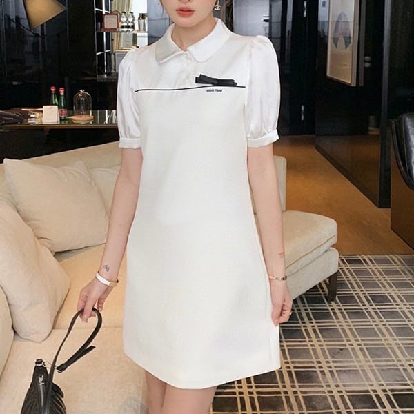 Hard to find Miu Miu white poplin oversized shirt replica myz23407 Hard to find Miu Miu white poplin oversized shirt replica myz23407