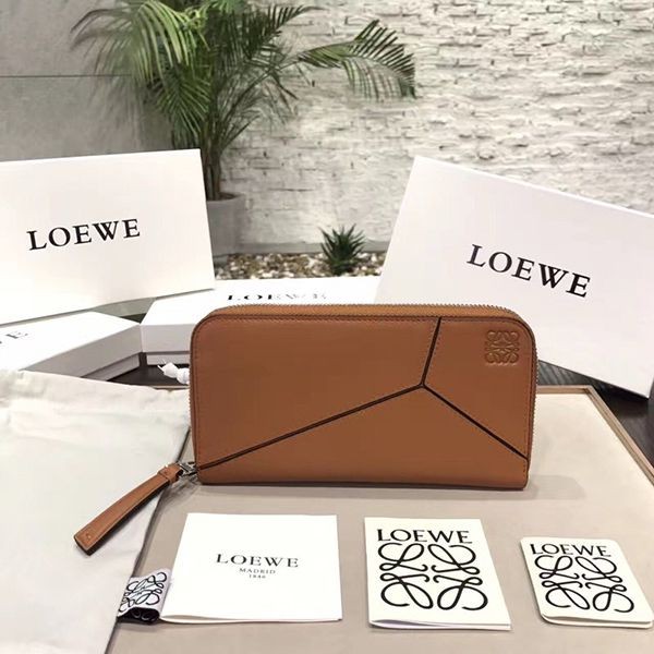 New limited edition Loewe Puzzle Open Wallet Long Wallet Replica loh23061