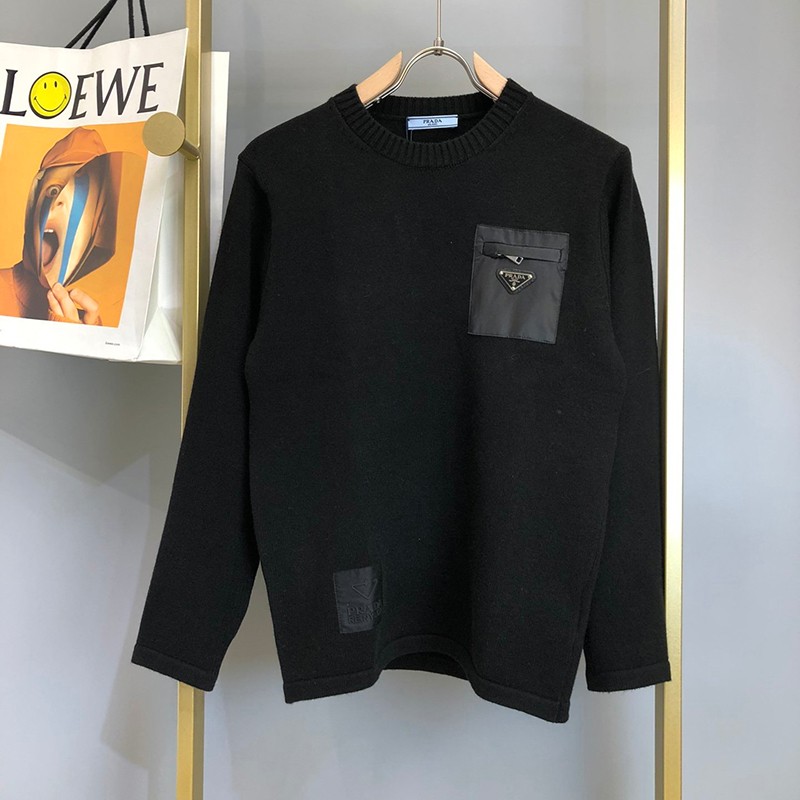 Very popular! Prada sweater replica cashmere wool sweater puz96746