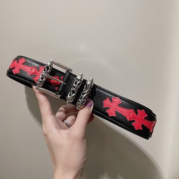 Hard to find Chrome Hearts Roller 3-piece belt fake Kum18596