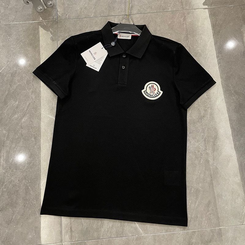 Eye-catching colors Moncler Men's T-shirts Logo Polo Shirts Replica mod46566