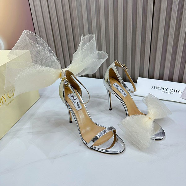 Rare [Jimmy Choo replica] Averly 100 bow-detailed satin pumps jiy36757