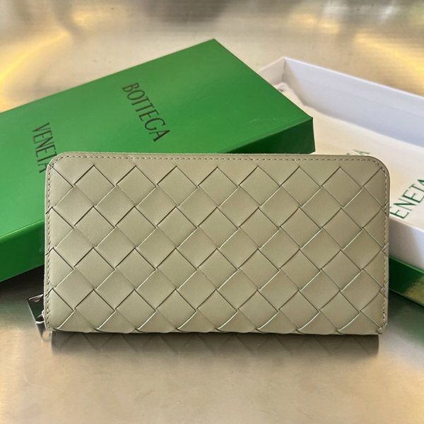 Bottega Veneta Zip Around Wallet Replica boh70156