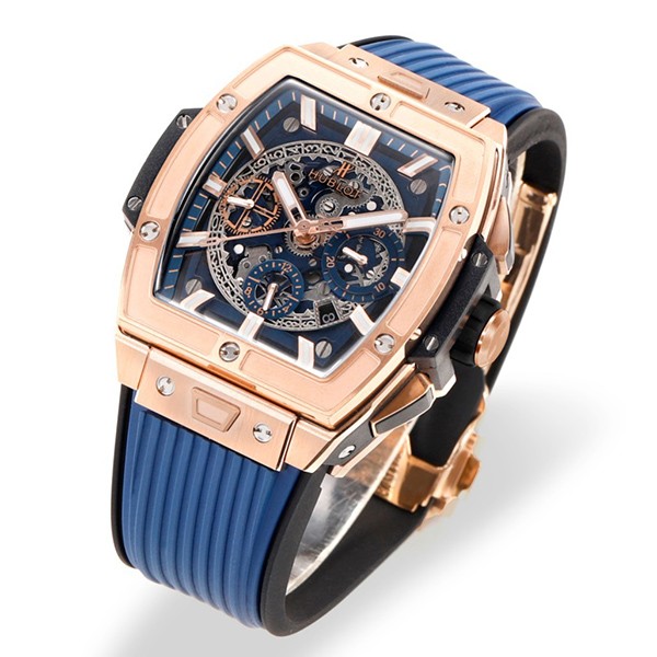 Hublot Spirit of Big Bang Replica King Gold Blue huv05481