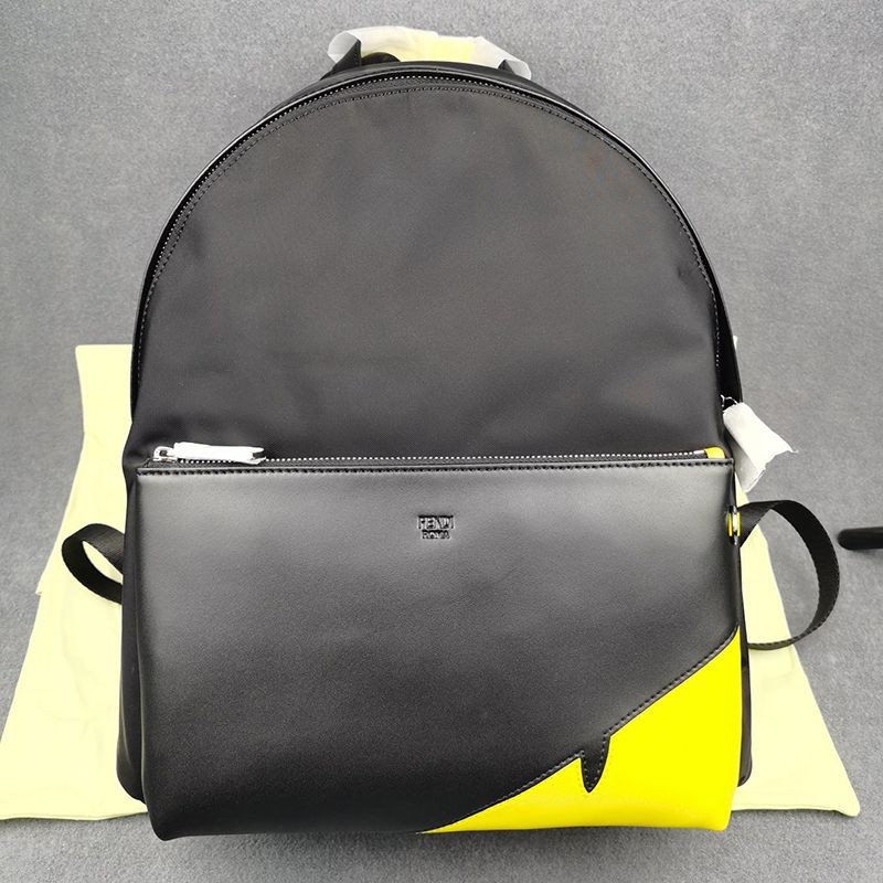Extremely rare! Fendi Bugseye replica nylon leather backpack fez96637