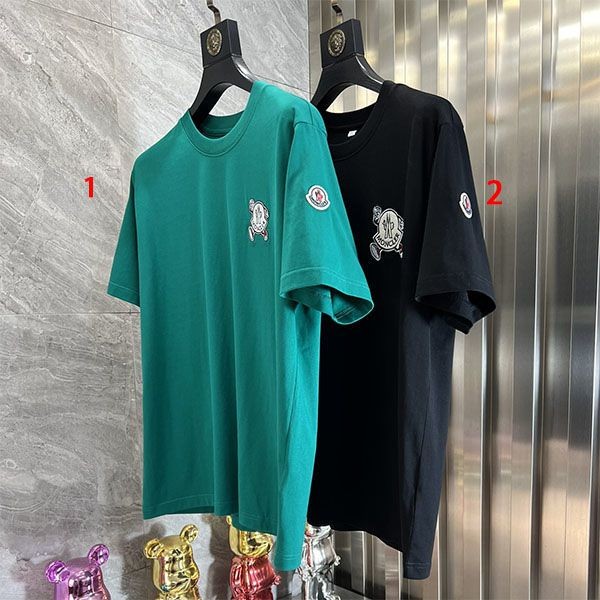 Perfect gift Moncler cotton jersey T-shirt replica moa07307 Perfect gift Moncler cotton jersey T-shirt replica moa07307