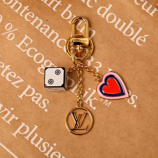 Louis Vuitton Replica Portocle Game On Staking Keychain MP2913