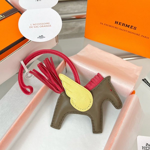No.1 Popular Hermes Rodeo Pegasus Replica PM Charm Anion x Cotton erp20263