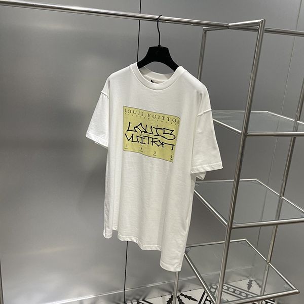 Louis Vuitton printed T-shirt replica, very popular worldwide? 1AAGMB