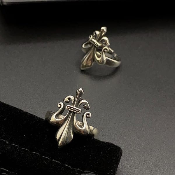 Free shipping Chrome Hearts replica sterling silver Kuv06956