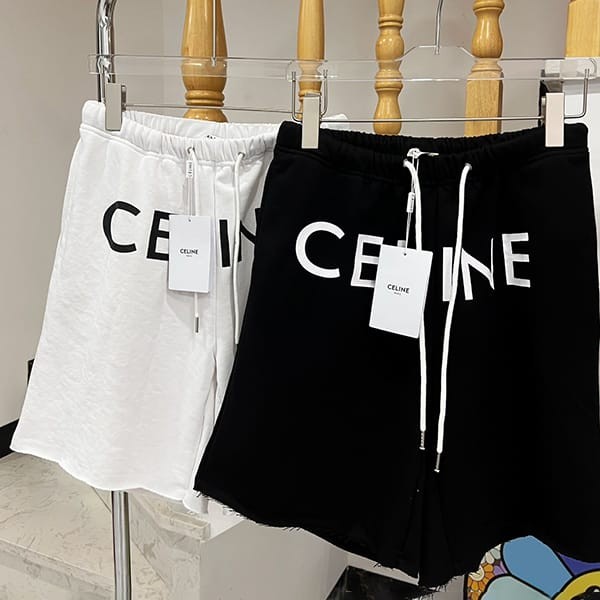 Hard to find Celine replica embroidered shorts in 2 colors Cea15724