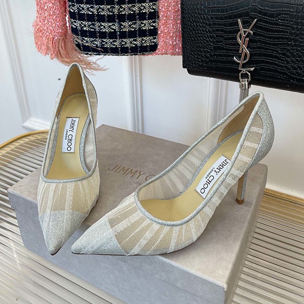 Jimmy Choo Love65 Bridal Pumps Fake jid99038