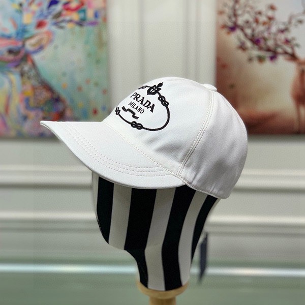 [Not available in Japan] Prada baseball cap for both men and women puh31557