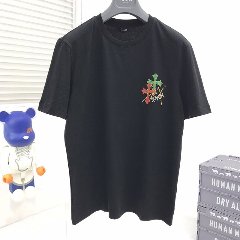 Rare color★Hard to find Chrome Hearts cross T-shirt copy★ Kuu56596 Rare color★Hard to find Chrome Hearts cross T-shirt copy★ Kuu56596