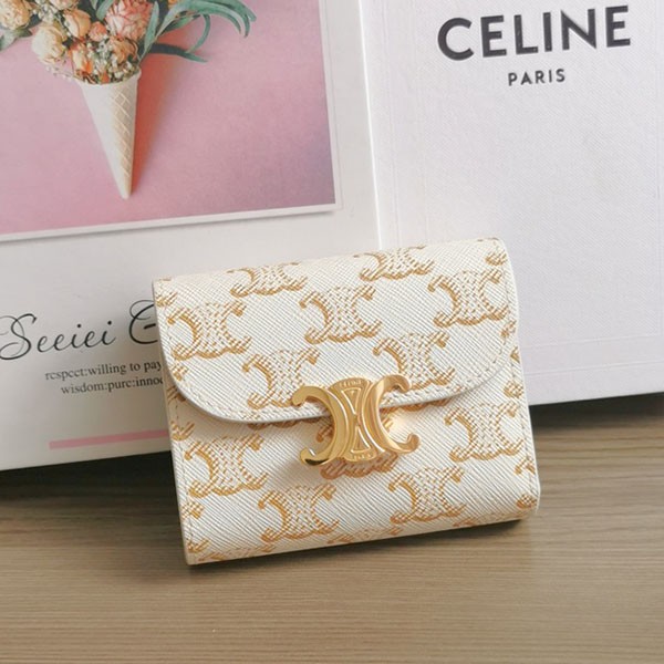 Competing for the Celine Small Triomphe Wallet Replica / Triomphe Canvas 10D782CQH_01TA Competing for the Celine Small Triomphe Wallet Replica / Triomphe Canvas 10D782CQH_01TA