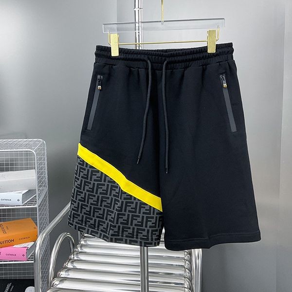Very popular! Fendi FF motif switching jersey shorts feu91264