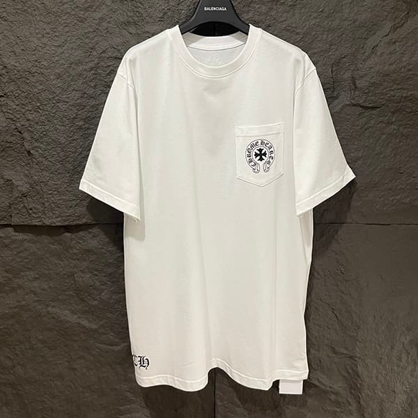 Cheap Chrome Hearts Replica Cross Logo Pocket Short Sleeve T-Shirt with Tracking Kuq42875 Cheap Chrome Hearts Replica Cross Logo Pocket Short Sleeve T-Shirt with Tracking Kuq42875
