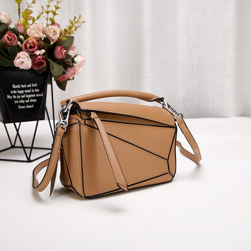 Sold out Loewe Puzzle Replica Soft Grain Calf Shoulder Bag Mini Handbag lof36076