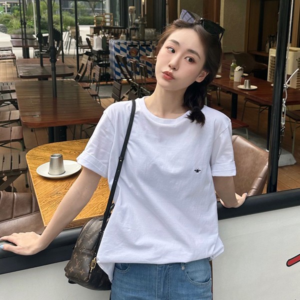 Dior HOMME Bee Embroidered T-shirt Replica der29896