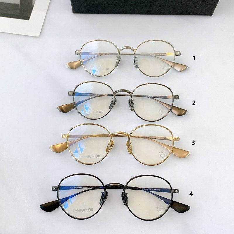 Popular Chrome Hearts Eyewear Replica Round Glasses CH8066