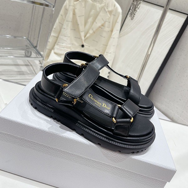 Dior Replica D-WAVE Sandals Lambskin KCQ893LAB_S900