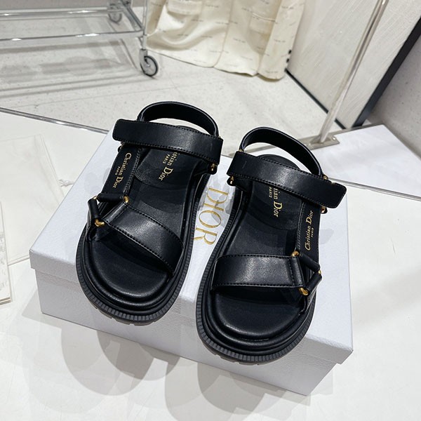 Dior Replica D-WAVE Sandals Lambskin KCQ893LAB_S900