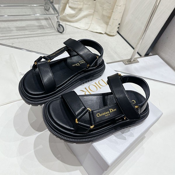 Dior Replica D-WAVE Sandals Lambskin KCQ893LAB_S900