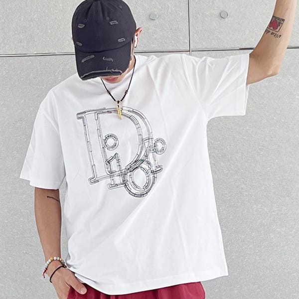 High quality Dior ERL T-shirt copy relaxed fit dei19891 High quality Dior ERL T-shirt copy relaxed fit dei19891